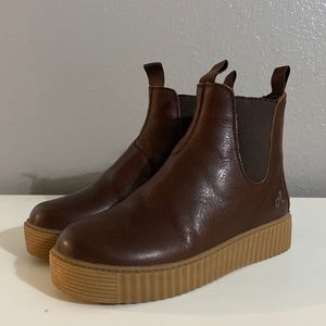 Religious Comfort Bubba Run Shearling Lined Platform Boots
